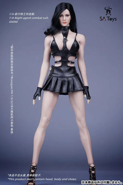 1/6 Night Agent Combat Suit (DOLL ACCESSORY)ㅤ – SA TOYS – ActionFigureBrasil