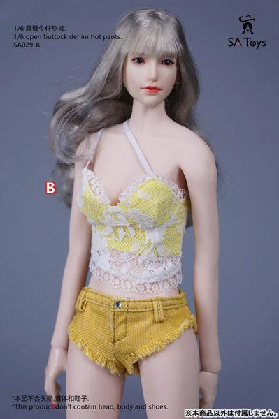 1/6 Open Buttock Denim Hot Pants B (DOLL ACCESSORY)ㅤ – SA TOYS – ActionFigureBrasil — close