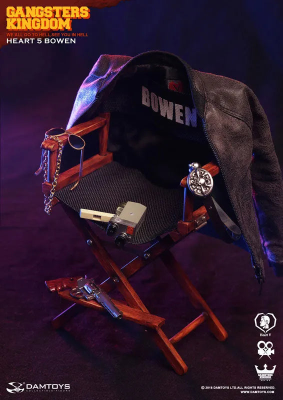 1/6 Original Series Gangster's Kingdom - Heart 5 Bowenㅤ – DAMTOYS – ActionFigureBrasil