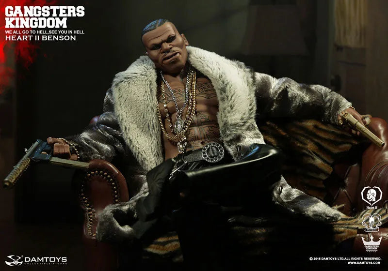 1/6 Original Series Gangsters Kingdom: Heart II Bensonㅤ – DAMTOYS – ActionFigureBrasil