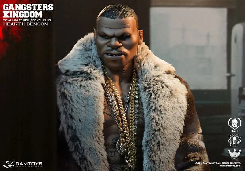 1/6 Original Series Gangsters Kingdom: Heart II Bensonㅤ – DAMTOYS – ActionFigureBrasil