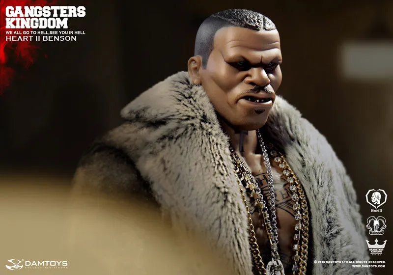 1/6 Original Series Gangsters Kingdom: Heart II Bensonㅤ – DAMTOYS – ActionFigureBrasil