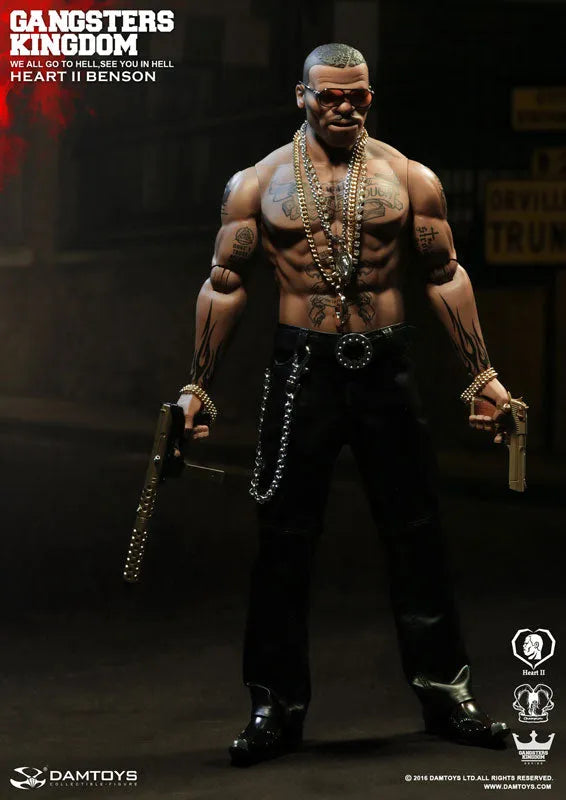 1/6 Original Series Gangsters Kingdom: Heart II Bensonㅤ – DAMTOYS – ActionFigureBrasil