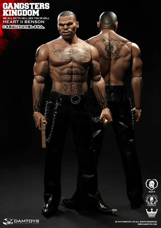 1/6 Original Series Gangsters Kingdom: Heart II Bensonㅤ – DAMTOYS – ActionFigureBrasil