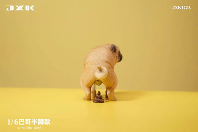 1/6 Pug Half Squat Aㅤ – JXK Studio – ActionFigureBrasil — close