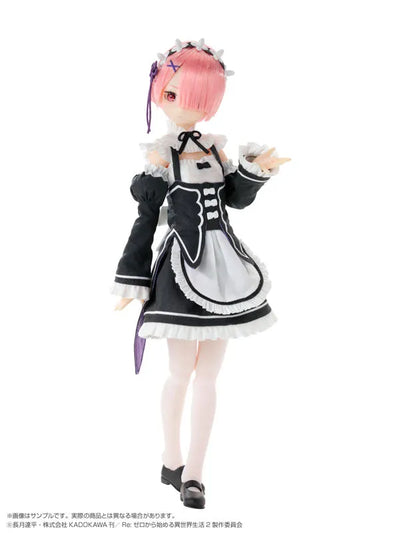 1/6 Pure Neemo Character Series No.131 "Re:ZERO -Starting Life in Another World-" Ram Complete Dollㅤ – Azone – ActionFigureBrasil — ângulo diferente
