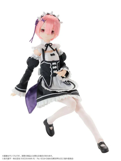 1/6 Pure Neemo Character Series No.131 "Re:ZERO -Starting Life in Another World-" Ram Complete Dollㅤ – Azone – ActionFigureBrasil — embalagem