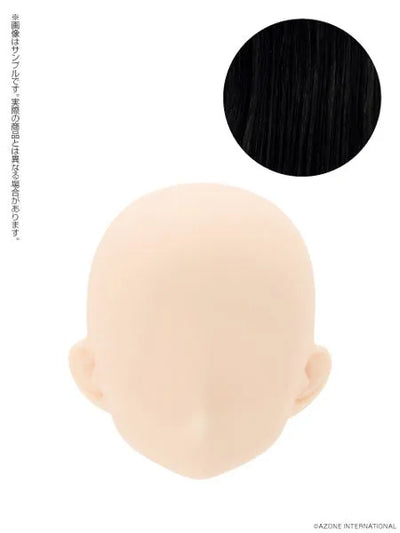 1/6 Pure Neemo Head 2 (White) Blackㅤ – Azone International – ActionFigureBrasil