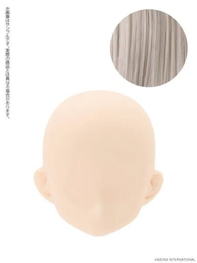 1/6 Pure Neemo Head 2 (White) Silverㅤ – Azone International – ActionFigureBrasil