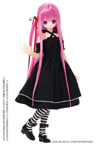 1/6 Pure Neemo Wear PNM Bust Shirring Onepiece Dress Set Black (DOLL ACCESSORY)ㅤ – Azone – ActionFigureBrasil