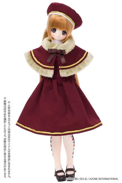 1/6 Pure Neemo Wear PNM Holy Night Date Outfit Set Bordeaux (DOLL ACCESSORY)ㅤ – Azone – ActionFigureBrasil