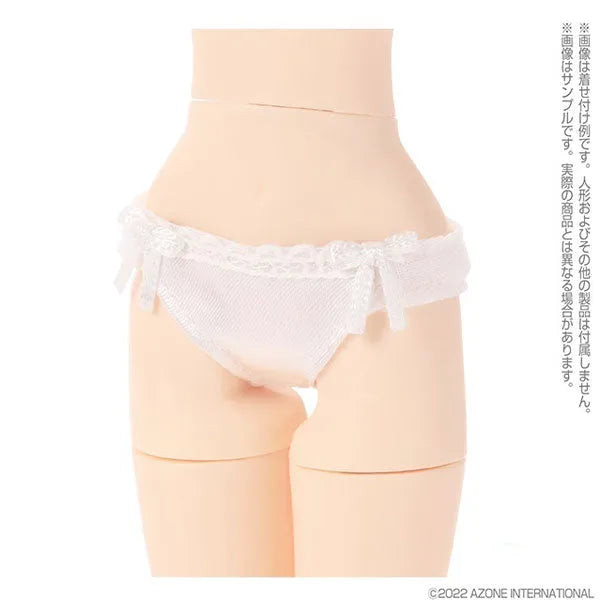 1/6 Pure Neemo Wear PNM Lace Panties set White x White, White x Pink (DOLL ACCESSORY)ㅤ – Azone – ActionFigureBrasil