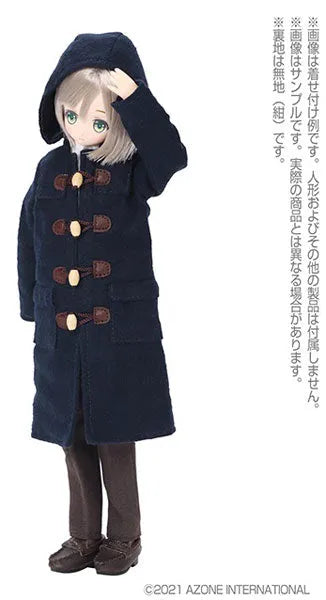 1/6 Pure Neemo Wear PNM Long Double Coat Navy (DOLL ACCESSORY)ㅤ – Azone – ActionFigureBrasil
