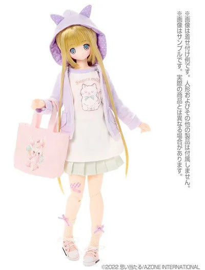 1/6 Pure Neemo Wear PNS Dot Tulle Ribbon Socks C set Pink, Lavender (DOLL ACCESSORY)ㅤ – Azone International – ActionFigureBrasil