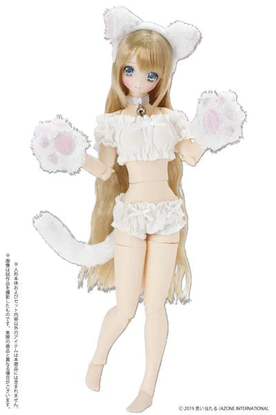 1/6 Pure Neemo Wear PNS FuwaKushu Nyanko Set White (DOLL ACCESSORY)ㅤ – Azone International – ActionFigureBrasil