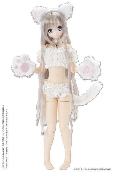 1/6 Pure Neemo Wear PNS FuwaKushu Nyanko Set White (DOLL ACCESSORY)ㅤ – Azone – ActionFigureBrasil