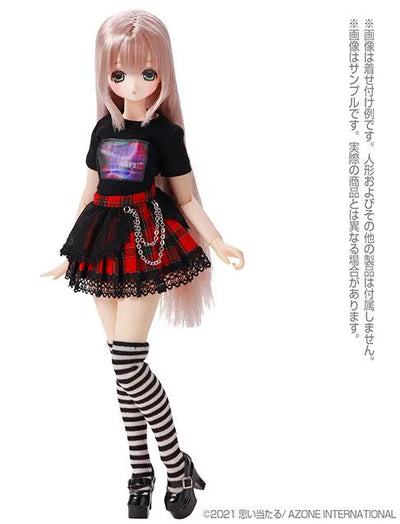 1/6 Pure Neemo Wear PNS Graphic T-shirt Black x Purple (DOLL ACCESSORY)ㅤ – Azone – ActionFigureBrasil