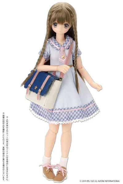 1/6 Pure Neemo Wear PNS Magical Academy School Bag Navy x Off-white (DOLL ACCESSORY)ㅤ – Azone – ActionFigureBrasil — ângulo diferente