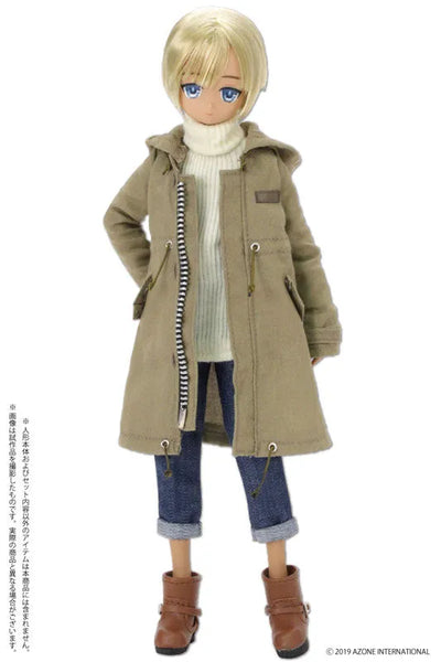 1/6 Pure Neemo Wear PNS Mods Coat II Beige (DOLL ACCESSORY)ㅤ – Azone International – ActionFigureBrasil