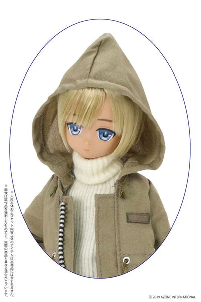 1/6 Pure Neemo Wear PNS Mods Coat II Beige (DOLL ACCESSORY)ㅤ – Azone International – ActionFigureBrasil — ângulo diferente