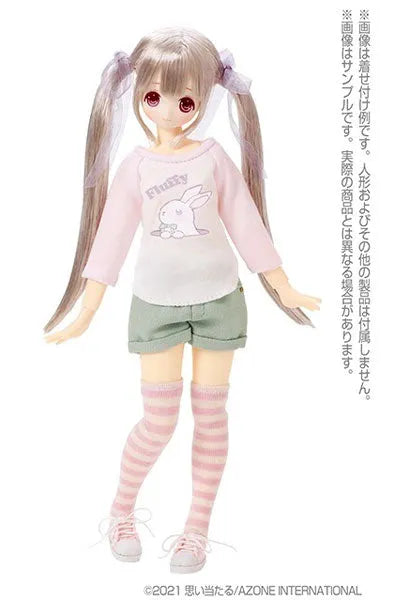 1/6 Pure Neemo Wear PNS Roll up Short Pants II Mint Cream Soda (DOLL ACCESSORY)ㅤ – Azone International – ActionFigureBrasil