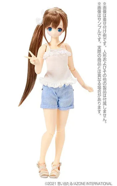 1/6 Pure Neemo Wear PNS Roll up Short Pants II Soda (DOLL ACCESSORY)ㅤ – Azone – ActionFigureBrasil