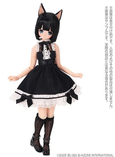 1/6 Pure Neemo Wear PNS Rosalind One-piece Dress set Black (DOLL ACCESSORY)ㅤ – Azone International – ActionFigureBrasil