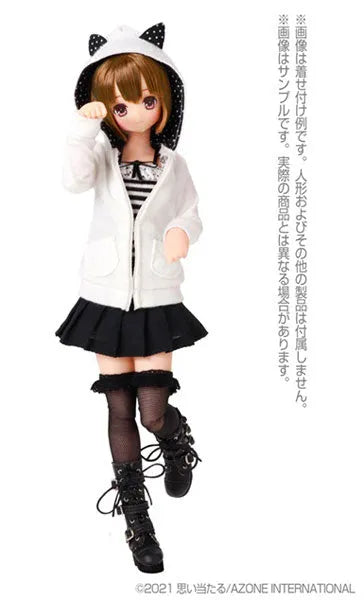 1/6 Pure Neemo Wear PNS Snotty Cat Pleated Skirt Black (DOLL ACCESSORY)ㅤ – Azone – ActionFigureBrasil