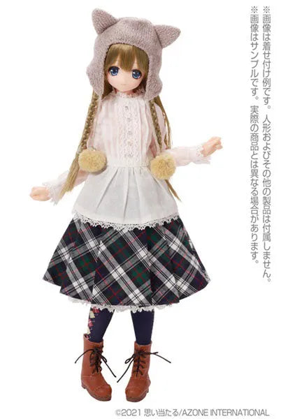 1/6 Pure Neemo Wear PNS SnottyCat Cat Ear Knit Cap II Light Brown (DOLL ACCESSORY)ㅤ – Azone – ActionFigureBrasil