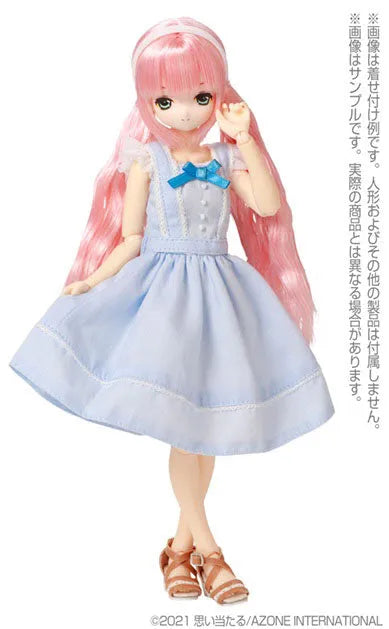 1/6 Pure Neemo Wear PNS Summer Girl's One-piece Dress Saxe Blue (DOLL ACCESSORY)ㅤ – Azone – ActionFigureBrasil