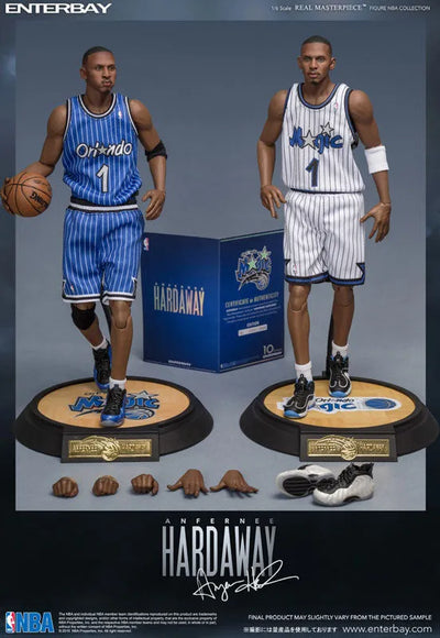 1/6 Real Masterpiece Collectible Figure - NBA Collection: Penny Anfernee Hardaway 2Figure Setㅤ – Enterbay – ActionFigureBrasil