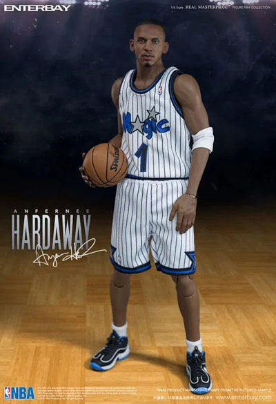 1/6 Real Masterpiece Collectible Figure - NBA Collection: Penny Anfernee Hardaway 2Figure Setㅤ – Enterbay – ActionFigureBrasil — ângulo diferente