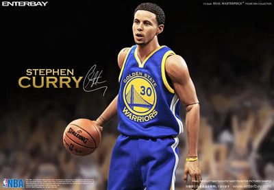 1/6 Real Masterpiece Collectible Figure - NBA Collection: Stephen Curryㅤ – Enterbay – ActionFigureBrasil — detalhe do produto