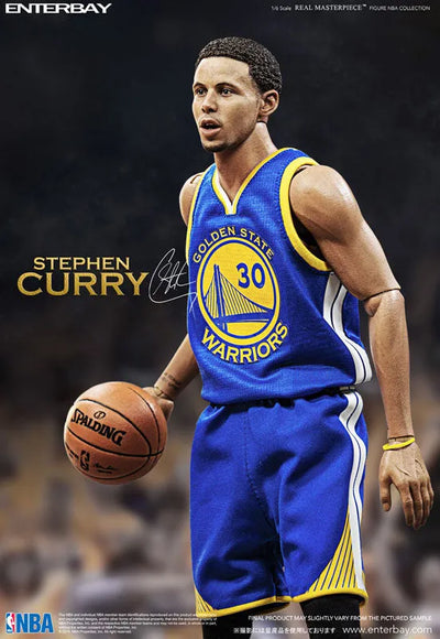 1/6 Real Masterpiece Collectible Figure - NBA Collection: Stephen Curryㅤ – Enterbay – ActionFigureBrasil — close