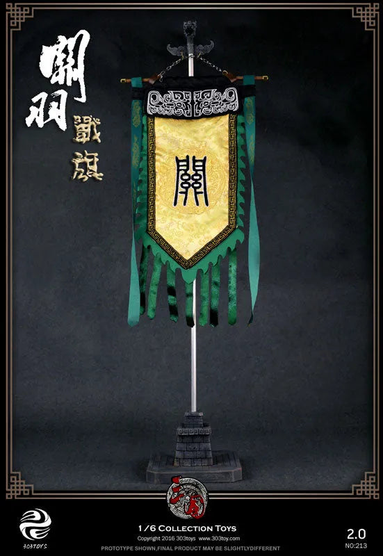 1/6 Sangokushi Series Banner Suite of Guan Yu 2.0ㅤ – 303TOYS – ActionFigureBrasil