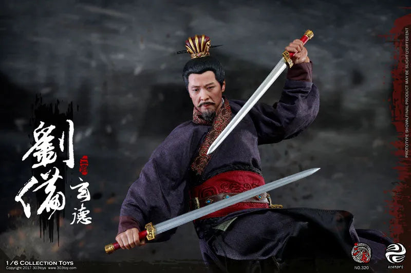 1/6 Sangokushi Series Liu Bei Gentoku Armed Versionㅤ – 303TOYS – ActionFigureBrasil