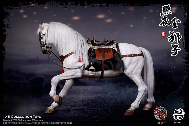 1/6 Sangokushi Series White Horse Jade Lionㅤ – 303TOYS – ActionFigureBrasil