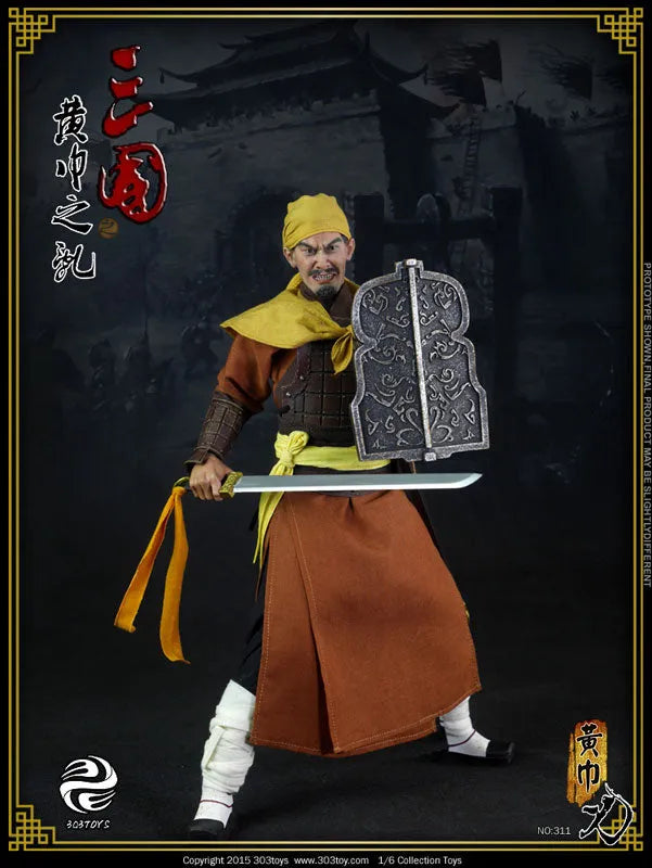 1/6 Sangokushi Series - Yellow Turban Rebellion: Yellow Turban Bladeㅤ – 303TOYS – ActionFigureBrasil