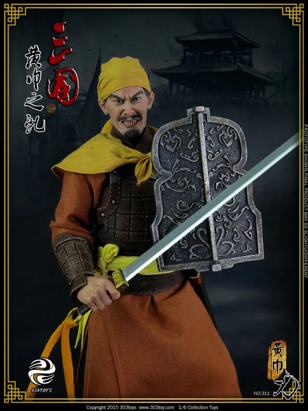 1/6 Sangokushi Series - Yellow Turban Rebellion: Yellow Turban Bladeㅤ – 303TOYS – ActionFigureBrasil