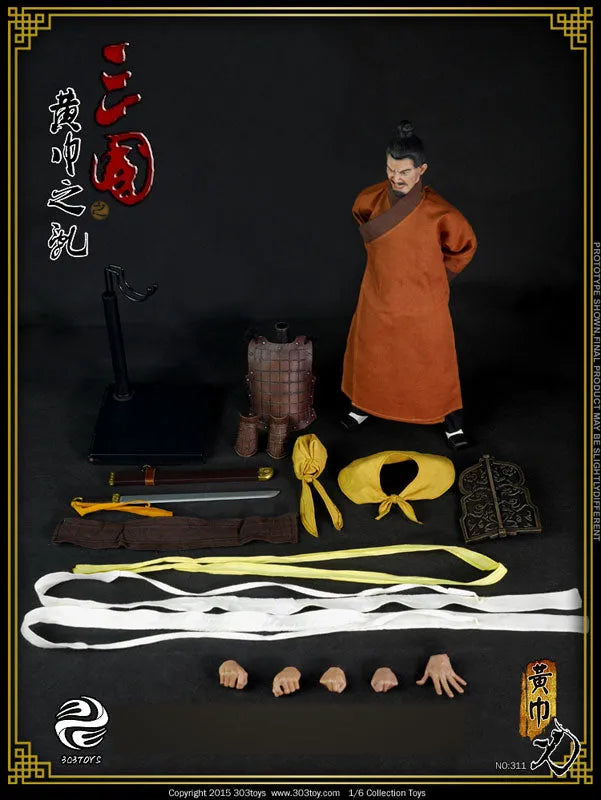 1/6 Sangokushi Series - Yellow Turban Rebellion: Yellow Turban Bladeㅤ – 303TOYS – ActionFigureBrasil
