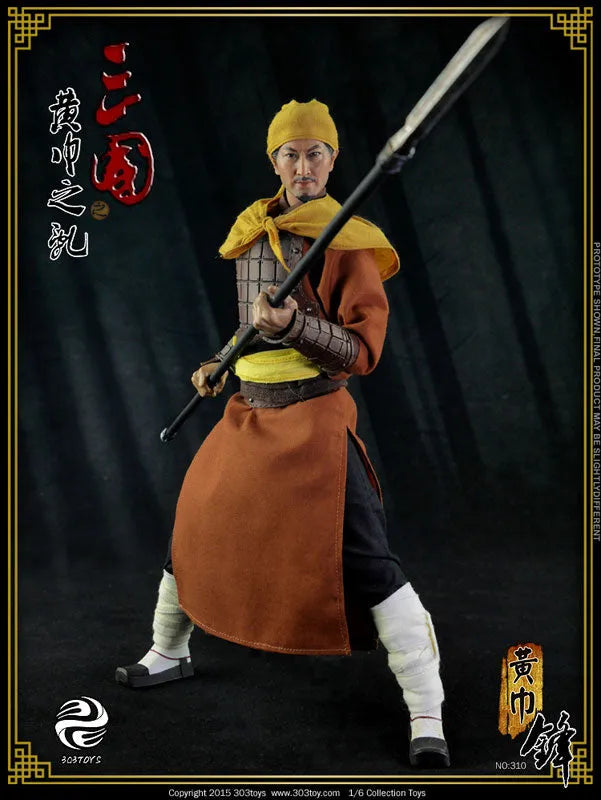 1/6 Sangokushi Series - Yellow Turban Rebellion: Yellow Turban Spearㅤ – 303TOYS – ActionFigureBrasil