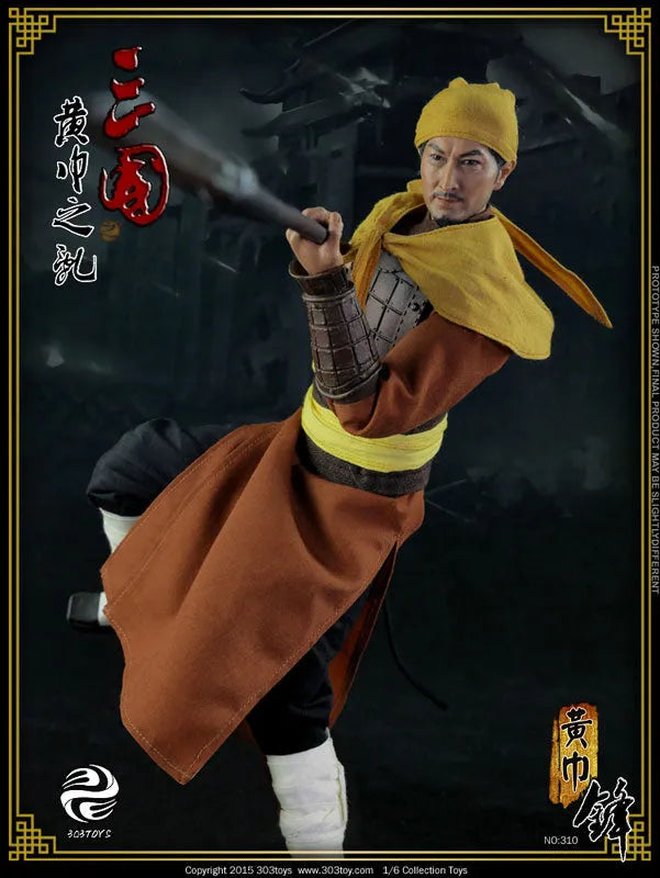 1/6 Sangokushi Series - Yellow Turban Rebellion: Yellow Turban Spearㅤ – 303TOYS – ActionFigureBrasil