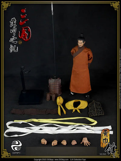 1/6 Sangokushi Series - Yellow Turban Rebellion: Yellow Turban Spearㅤ – 303TOYS – ActionFigureBrasil — com base expositora