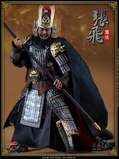 1/6 Sangokushi Series - Zhang Feiㅤ – 303TOYS – ActionFigureBrasil — ângulo diferente
