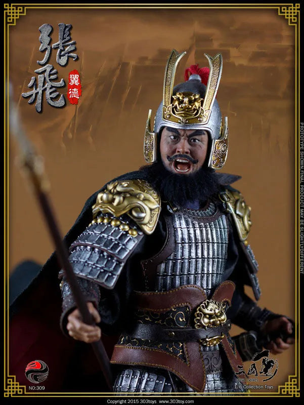 1/6 Sangokushi Series - Zhang Feiㅤ – 303TOYS – ActionFigureBrasil