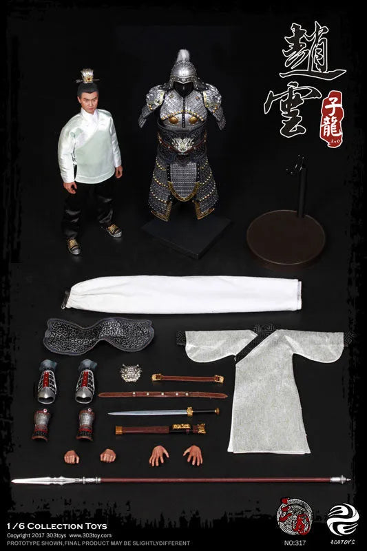 1/6 Sangokushi Series Zhao Yun 2.0ㅤ – 303TOYS – ActionFigureBrasil
