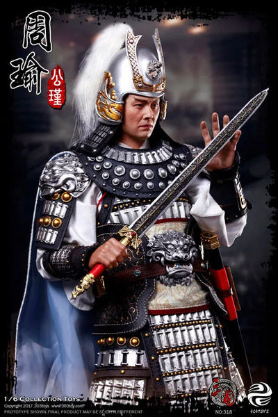 1/6 Sangokushi Series Zhou Yuㅤ – 303TOYS – ActionFigureBrasil — ângulo diferente