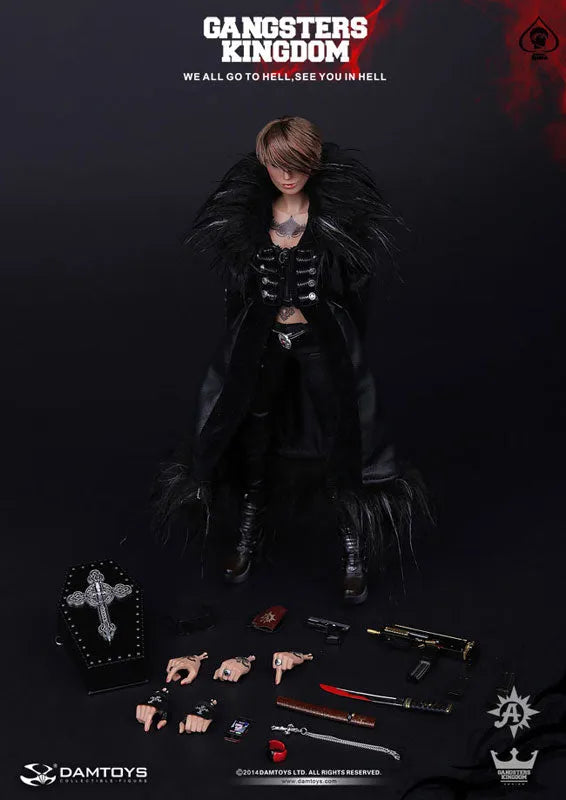 1/6 Scale Action Figure - Gangsters Kingdom: Spade 6 Adaㅤ – DAMTOYS – ActionFigureBrasil
