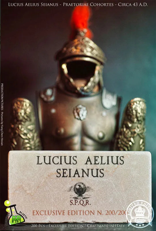 1/6 Scale Action Figure - Lucius Aelius Seianusㅤ – Kaustic Plastik – ActionFigureBrasil