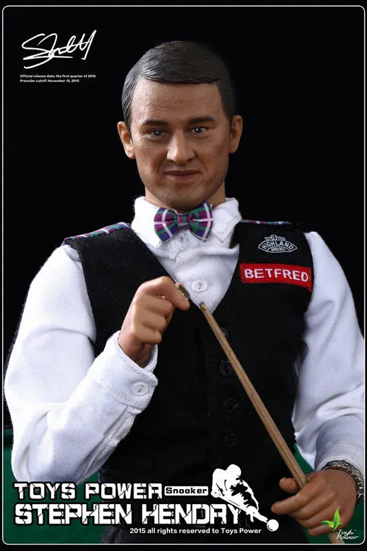 1/6 Scale Action Figure Snooker Stephen Hendryㅤ – Toys Power – ActionFigureBrasil